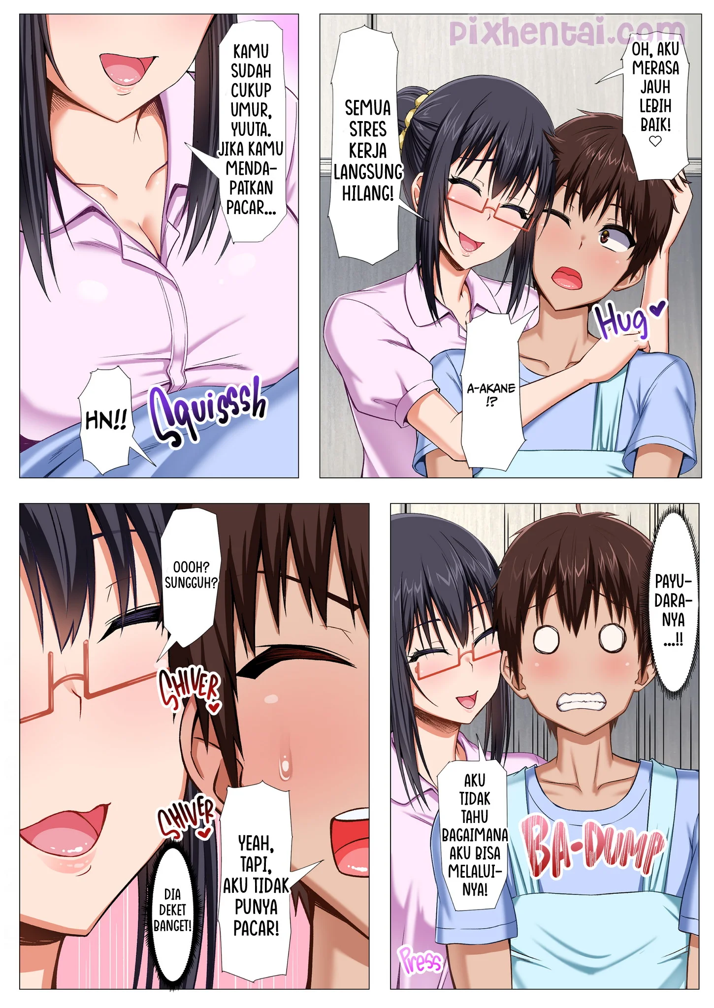 Komik hentai xxx manga sex bokep I Cant Help It My Sis Is Too Sexy 5